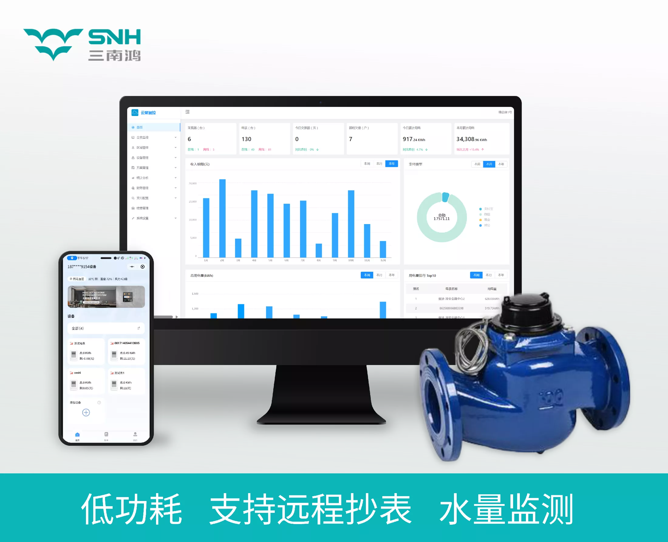 4G无线远传水表